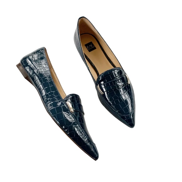 ZAC ZAC POSEN Nayeli Loafer Flat Prussian Blue 6.5 NWT - Picture 13 of 13